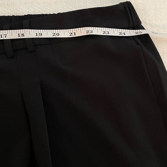 BloomChic Black Ankle Length Elastic Waist Women's Pants - Picture 10 of 11